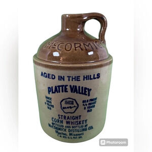 Vintage McCormick Whiskey Jug